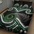 Koru Pounamu Aotearoa Quilt Bed Set Maori Paua Shell Mix Silver Fern