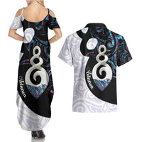 Aotearoa Pikorua Couples Matching Summer Maxi Dress and Hawaiian Shirt NZ Twist - Bond And Love