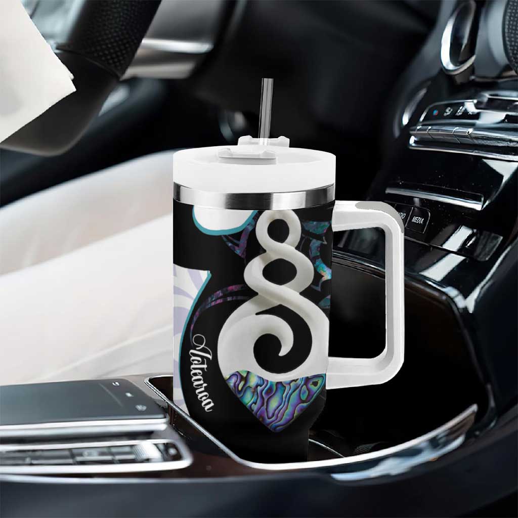 Aotearoa Pikorua Tumbler With Handle NZ Twist - Bond And Love