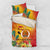 Papua New Guinea Independence Day Bedding Set 50th Anniversary Unity in Diversity