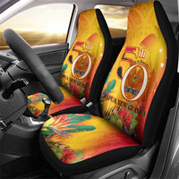 Papua New Guinea Independence Day Car Seat Cover 50th Anniversary Unity in Diversity