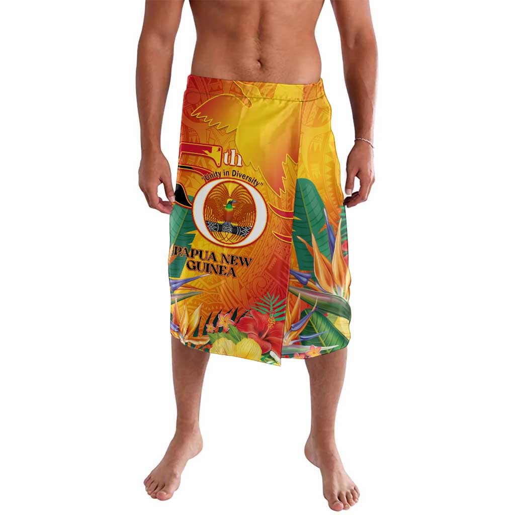 Papua New Guinea Independence Day Lavalava 50th Anniversary Unity in Diversity