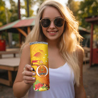Papua New Guinea Independence Day Skinny Tumbler 50th Anniversary Unity in Diversity