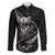 Personalised All Black New Zealand Darts Family Matching Tank Maxi Dress and Hawaiian Shirt Aoteroa Fern Maori Galaxy Style