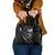 Personalised All Black New Zealand Darts Shoulder Handbag Aoteroa Fern Maori Galaxy Style