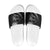 Personalised All Black New Zealand Darts Slide Sandals Aoteroa Fern Maori Galaxy Style - Polynesian Pride