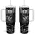 All Black New Zealand Darts Tumbler With Handle Aoteroa Fern Maori Galaxy Style