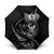Personalised All Black New Zealand Darts Umbrella Aoteroa Fern Maori Galaxy Style - Polynesian Pride