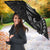 Personalised All Black New Zealand Darts Umbrella Aoteroa Fern Maori Galaxy Style - Polynesian Pride