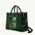 Personalised All Green New Zealand Darts Leather Bag Aoteroa Fern Maori Galaxy Style - Polynesian Pride