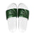 Personalised All Green New Zealand Darts Slide Sandals Aoteroa Fern Maori Galaxy Style - Polynesian Pride