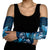 Personalised All Blue New Zealand Darts Arm Sleeves Aoteroa Fern Maori Galaxy Style - Polynesian Pride