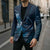 Personalised All Blue New Zealand Darts Blazer Aoteroa Fern Maori Galaxy Style - Polynesian Pride