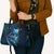 Personalised All Blue New Zealand Darts Leather Bag Aoteroa Fern Maori Galaxy Style - Polynesian Pride