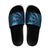 Personalised All Blue New Zealand Darts Slide Sandals Aoteroa Fern Maori Galaxy Style - Polynesian Pride