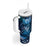 All Blue New Zealand Darts Tumbler With Handle Aoteroa Fern Maori Galaxy Style