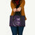 Personalised All Purple New Zealand Darts Leather Bag Aoteroa Fern Maori Galaxy Style - Polynesian Pride