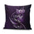 Personalised All Purple New Zealand Darts Pillow Cover Aoteroa Fern Maori Galaxy Style - Polynesian Pride