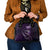 Personalised All Purple New Zealand Darts Shoulder Handbag Aoteroa Fern Maori Galaxy Style