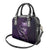Personalised All Purple New Zealand Darts Shoulder Handbag Aoteroa Fern Maori Galaxy Style