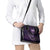 Personalised All Purple New Zealand Darts Shoulder Handbag Aoteroa Fern Maori Galaxy Style