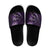 Personalised All Purple New Zealand Darts Slide Sandals Aoteroa Fern Maori Galaxy Style - Polynesian Pride