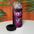 All Pink New Zealand Darts 4 in 1 Can Cooler Tumbler Aoteroa Fern Maori Galaxy Style