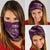 Personalised All Pink New Zealand Darts Neck Gaiter Aoteroa Fern Maori Galaxy Style - Polynesian Pride