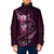 Personalised All Pink New Zealand Darts Padded Jacket Aoteroa Fern Maori Galaxy Style - Polynesian Pride