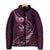 Personalised All Pink New Zealand Darts Padded Jacket Aoteroa Fern Maori Galaxy Style - Polynesian Pride