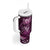 All Pink New Zealand Darts Tumbler With Handle Aoteroa Fern Maori Galaxy Style