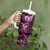 All Pink New Zealand Darts Tumbler With Handle Aoteroa Fern Maori Galaxy Style