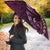 Personalised All Pink New Zealand Darts Umbrella Aoteroa Fern Maori Galaxy Style - Polynesian Pride
