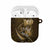 Personalised All Gold New Zealand Darts AirPods Case Aoteroa Fern Maori Galaxy Style - Polynesian Pride