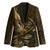 Personalised All Gold New Zealand Darts Blazer Aoteroa Fern Maori Galaxy Style - Polynesian Pride