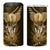 All Gold New Zealand Darts 4 in 1 Can Cooler Tumbler Aoteroa Fern Maori Galaxy Style