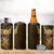 All Gold New Zealand Darts 4 in 1 Can Cooler Tumbler Aoteroa Fern Maori Galaxy Style