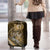 Personalised All Gold New Zealand Darts Luggage Cover Aoteroa Fern Maori Galaxy Style