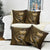 Personalised All Gold New Zealand Darts Pillow Cover Aoteroa Fern Maori Galaxy Style - Polynesian Pride