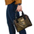 Personalised All Gold New Zealand Darts Shoulder Handbag Aoteroa Fern Maori Galaxy Style