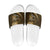 Personalised All Gold New Zealand Darts Slide Sandals Aoteroa Fern Maori Galaxy Style - Polynesian Pride