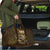 Personalised All Gold New Zealand Darts Travel Bag Aoteroa Fern Maori Galaxy Style - Polynesian Pride