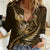 Personalised All Gold New Zealand Darts Women Casual Shirt Aoteroa Fern Maori Galaxy Style
