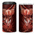 All Red New Zealand Darts 4 in 1 Can Cooler Tumbler Aoteroa Fern Maori Galaxy Style