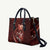 Personalised All Red New Zealand Darts Leather Bag Aoteroa Fern Maori Galaxy Style - undefined