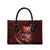 Personalised All Red New Zealand Darts Leather Bag Aoteroa Fern Maori Galaxy Style - undefined