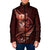 Personalised All Red New Zealand Darts Padded Jacket Aoteroa Fern Maori Galaxy Style - Polynesian Pride