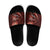 Personalised All Red New Zealand Darts Slide Sandals Aoteroa Fern Maori Galaxy Style - Polynesian Pride