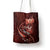 Personalised All Red New Zealand Darts Tote Bag Aoteroa Fern Maori Galaxy Style - Polynesian Pride