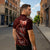 Personalised All Red New Zealand Darts Zipper Polo Shirt Aoteroa Fern Maori Galaxy Style - Polynesian Pride